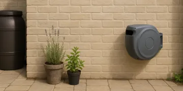Best Compact Hose Reels for Rain Barrel Watering