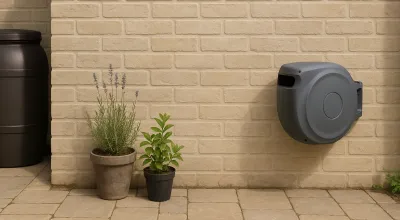 Best Compact Hose Reels for Rain Barrel Watering
