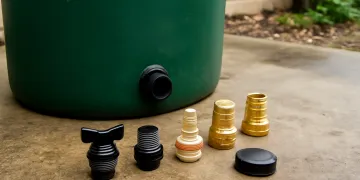 Best Rain Barrel Drain Plugs and Cleanout Fittings for Easier Seasonal Emptying