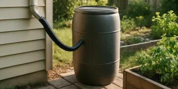 Best Rain Barrel Fill Hoses and Remote Downspout Extensions for Offset Setups