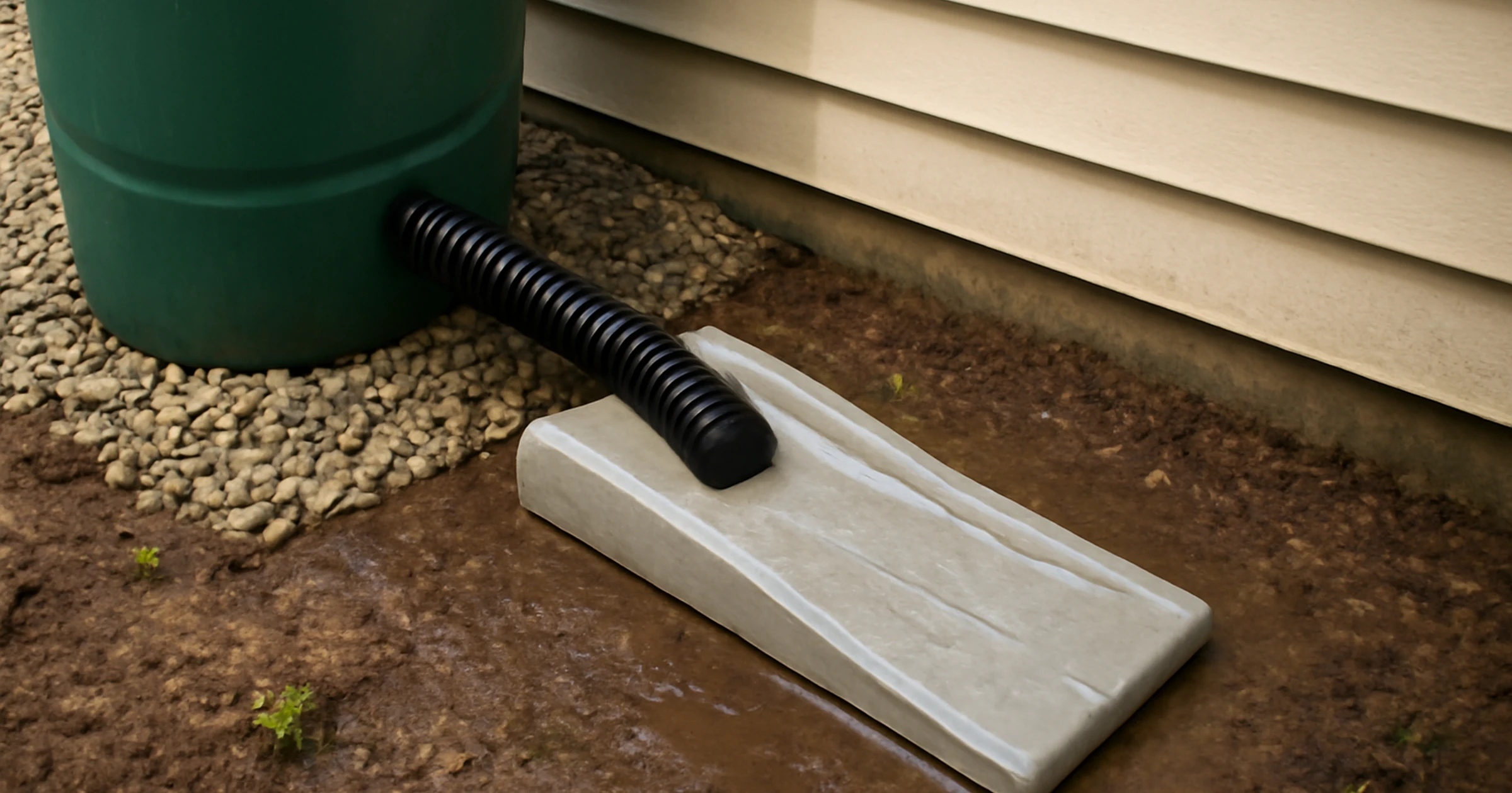Best Rain Barrel Overflow Diffusers and Splash Blocks for Safer…