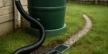 Best Rain Barrel Overflow Hoses and Yard Drainage Extensions