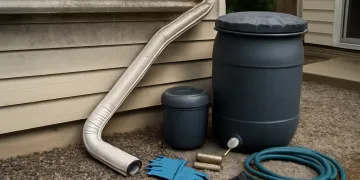Rain Barrel After Wildfire Smoke or Roof Ash: Disconnect, Clean, and Restart Safely