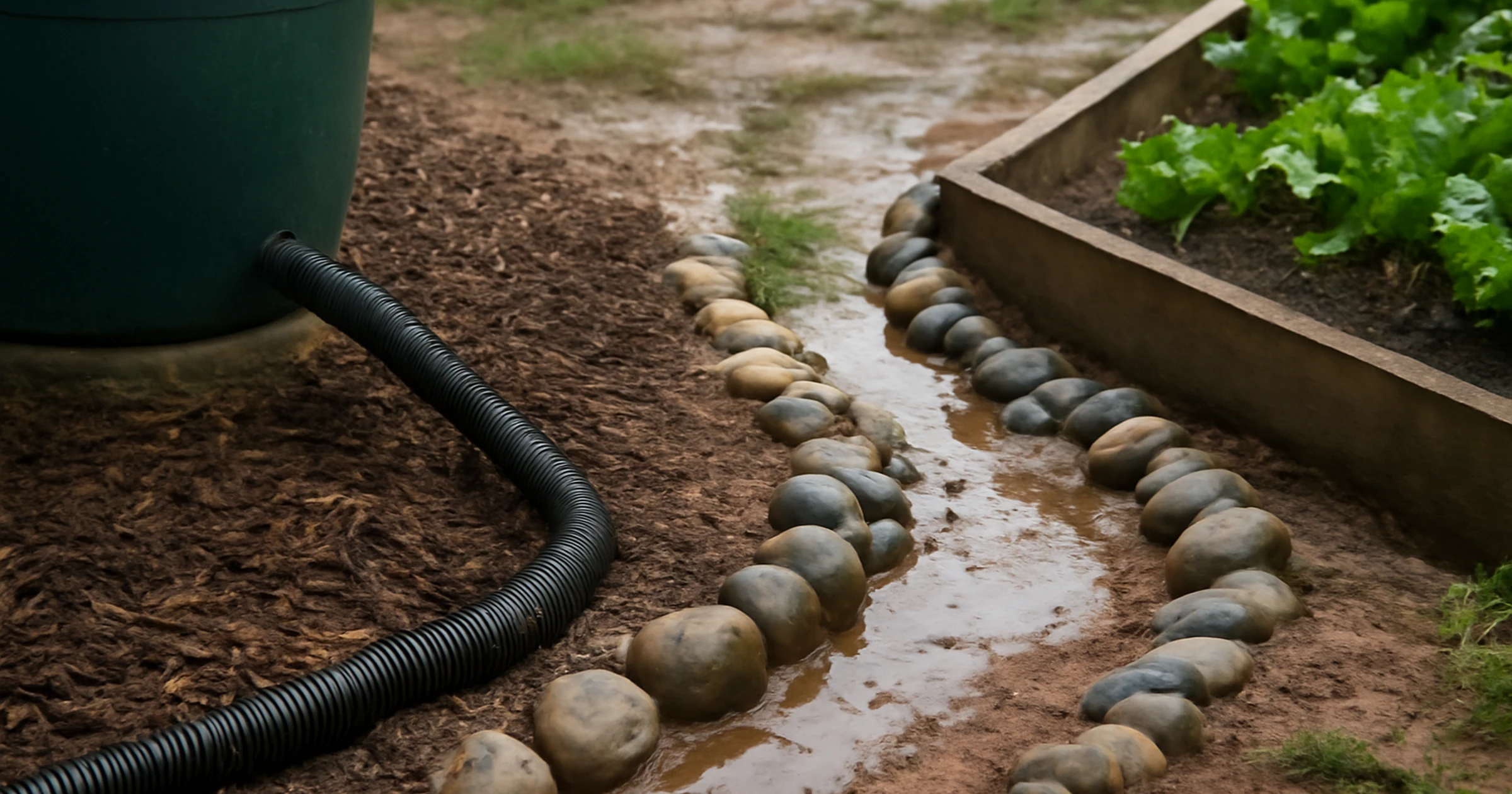 Overflow Routing Rain Barrel Overflow in Clay Soil: A Routing Protocol for Yards That…