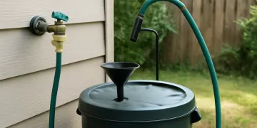 Rain Barrel Hose-Fill Air Gaps and Backflow Parts: What to Buy First