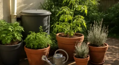 How to Use a Rain Barrel for Patio Containers Without Drowning Roots