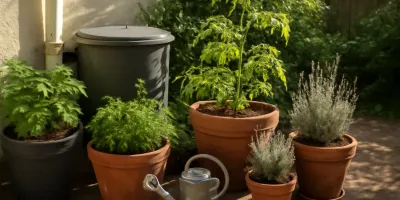 How to Use a Rain Barrel for Patio Containers Without Drowning Roots