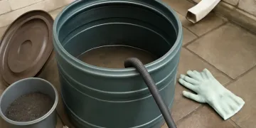 How to Remove Rain Barrel Sediment Without Tipping the Barrel