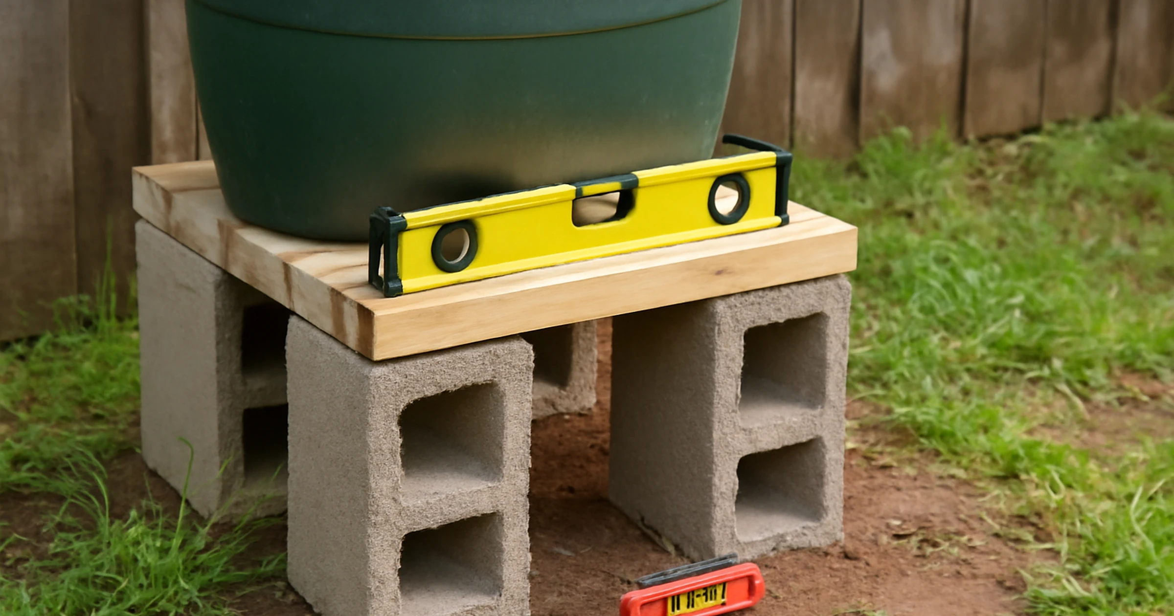 Rain Barrel Stand Stability: How to Level and Brace a Raised Barrel…