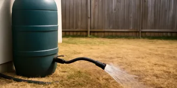 Rain Barrel Water for a Lawn: Which Dry Patches Are Worth Watering First