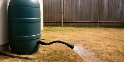 Rain Barrel Water for a Lawn: Which Dry Patches Are Worth Watering First